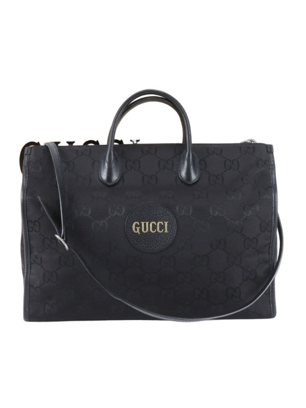 Gucci Off the Grid GG Nylon 2-Way Shoulder Bag Crossbody Tote - Picture 1 of 10